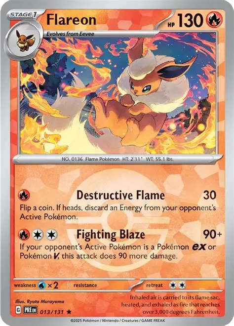 Flareon Pokeball Prismatic